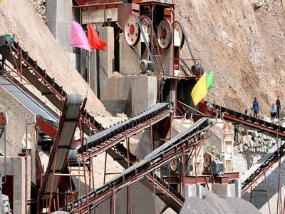 mining high efficiency small crusher plant